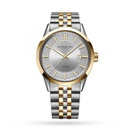 Freelancer Mens Classic Two-tone Automatic Date Watch 42mm