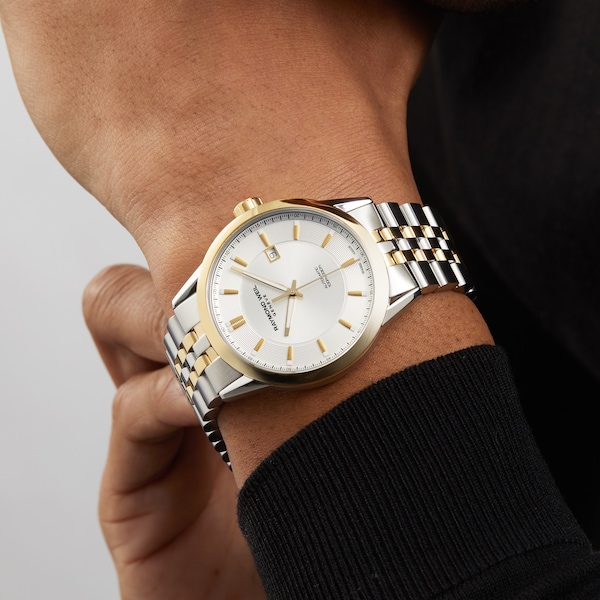 Freelancer Mens Classic Two-tone Automatic Date Watch 42mm - Image 2