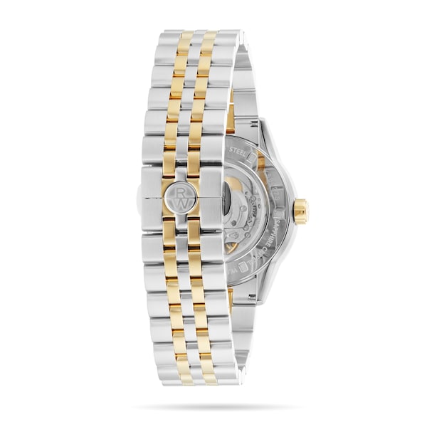 Freelancer Mens Classic Two-tone Automatic Date Watch 42mm - Image 4