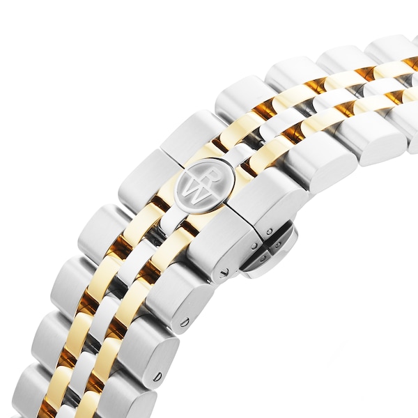 Freelancer Mens Classic Two-tone Automatic Date Watch 42mm - Image 8