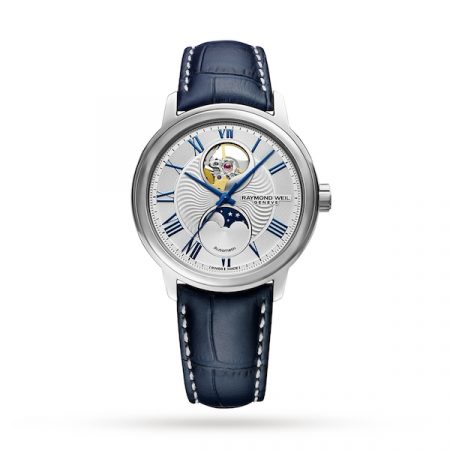 Maestro Mens Open Aperture & Moonphase Watch 40mm