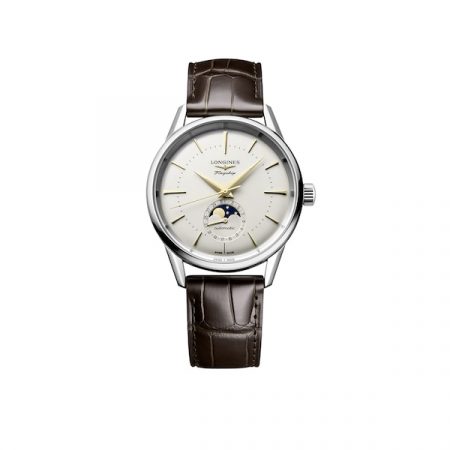Flagship Elegant 38.5mm Mens Watch Silver