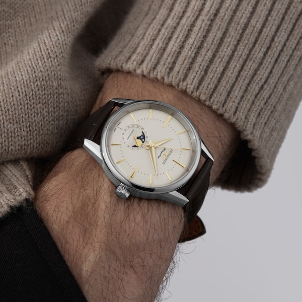 Flagship Elegant 38.5mm Mens Watch Silver - Image 9