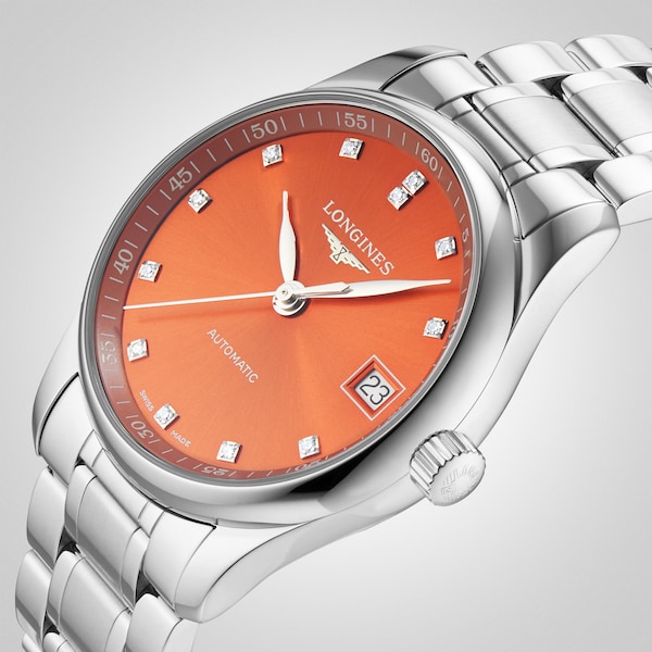 Master Collection 34mm Ladies Watch Orange - Image 6