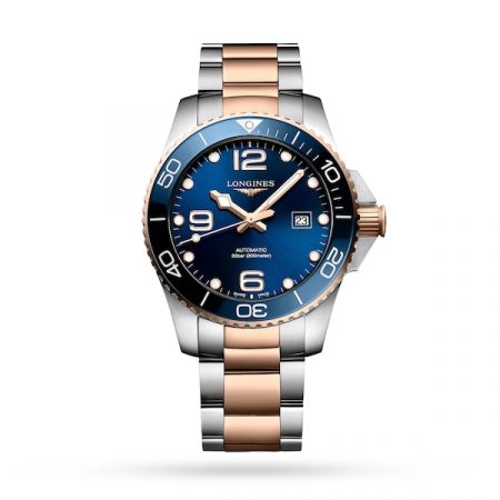 HydroConquest 43mm Mens Watch Sunray Blue