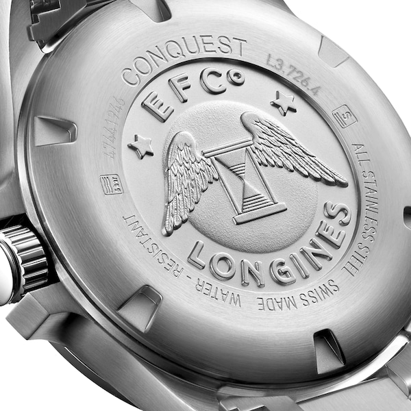 Conquest V.H.P 43mm Mens Watch Silver - Image 4