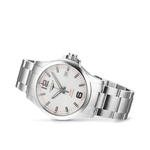 Conquest V.H.P 43mm Mens Watch Silver - Image 5