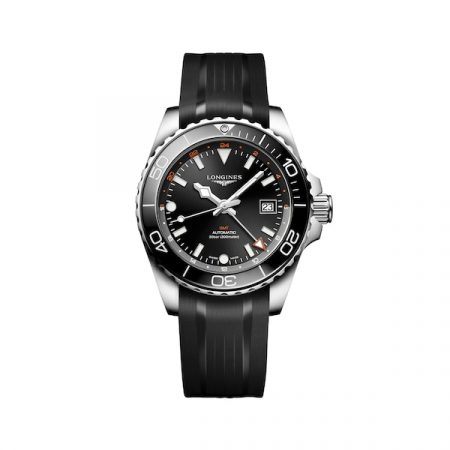 HydroConquest 41mm Mens Watch Black Rubber