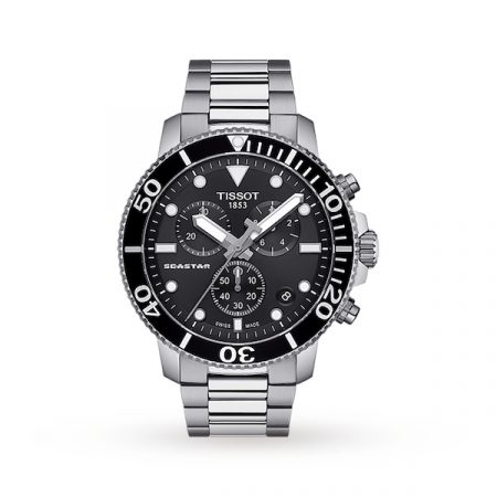 Seastar 45.5mm Mens Watch Black