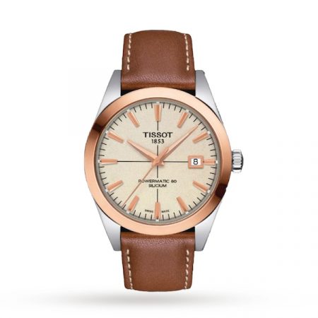 Gentleman Powermatic 80 Silicium Solid 18K Gold bezel 40mm