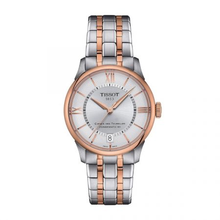 Chemin des Tourelles Powermatic 80 34mm Ladies Watch Silver