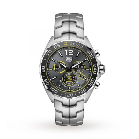Special Edition Formula 1 Senna Quartz Chronograph 43mm Mens Watch