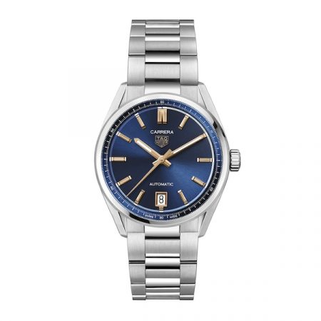 Carrera Date 36mm Unisex Watch Deep Blue