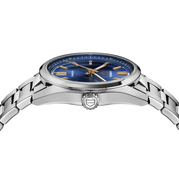 Carrera Date 36mm Unisex Watch Deep Blue - Image 3