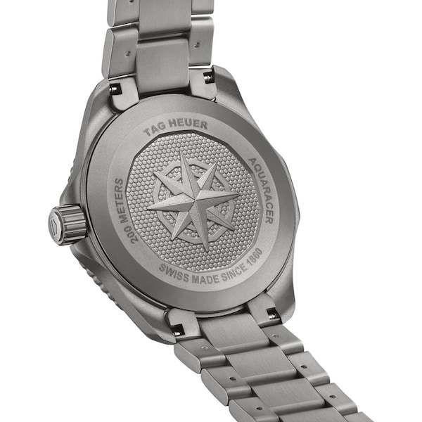 Aquaracer Professional 200 Solargraph 40mm Mens Watch Titanium - Image 4