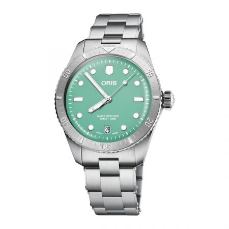 Divers 38mm Green Stainless Steel Unisex Watch