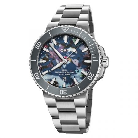 Aquis Date Upcycle 43.5mm Mens Watch