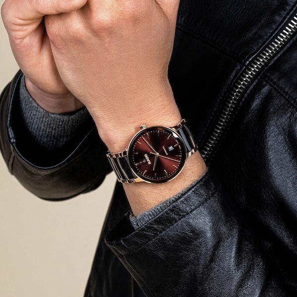 Centrix 39.5mm Mens Watch Brown - Image 6