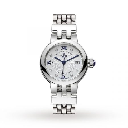 Clair de Rose 26mm, Steel Case, White Dial
