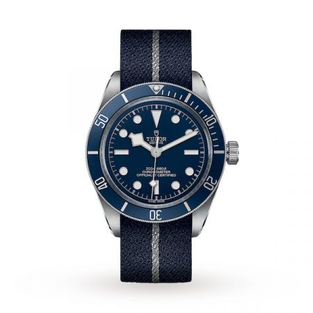 Black Bay 58 39mm Steel Case Blue Fabric Strap