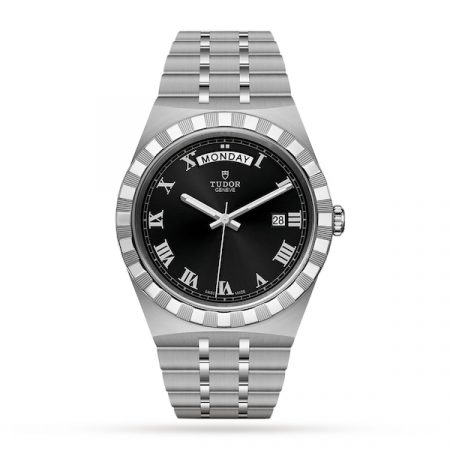 Royal Date Day 41mm, Steel Case, Black Dial