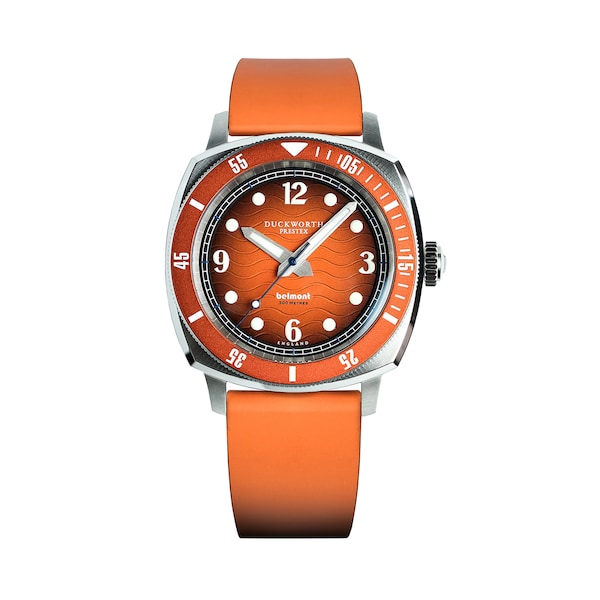 Belmont Orange Dial on Orange Rubber