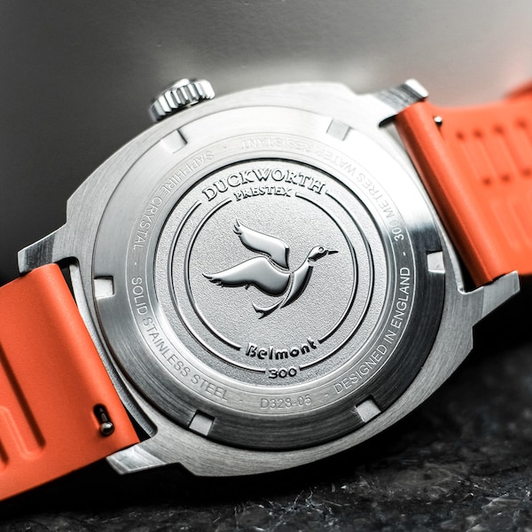 Belmont Orange Dial on Orange Rubber - Image 5