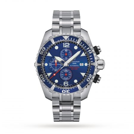 DS Action Diver Automatic Blue 316L stainless steel 45.7mm