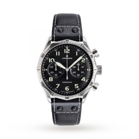 Mens Meister Pilot Chronograph Watch