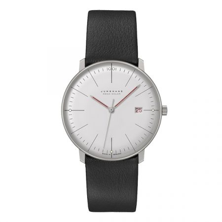 Max Bill MEGA Solar Bauhaus 38mm Mens Watch White
