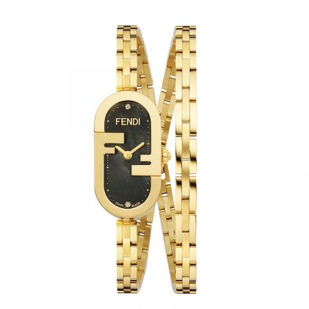 O'Lock Vertical 14.8mm X 28.3mm Oval Watch with FF Logo