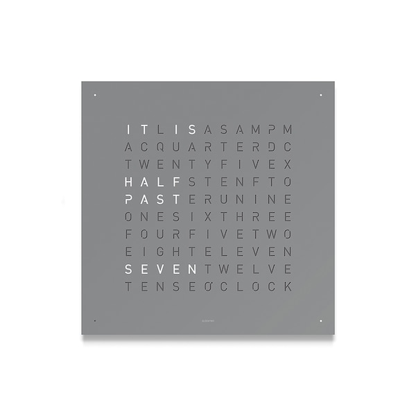 CLASSIC Stainless Steel Grey Wall Clock 45cm
