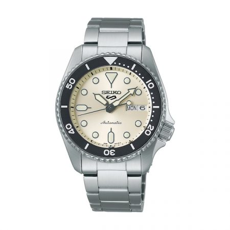 5 Sports SKX Midi Mono 38mm Mens Watch Cream