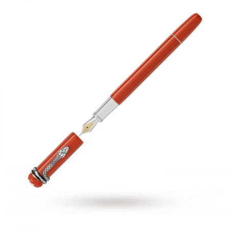 Rouge et Noir Coral Fountain Pen - Medium Nib