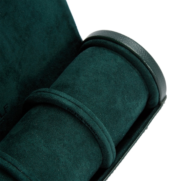 British Racing Green Triple Watch Roll - Image 9
