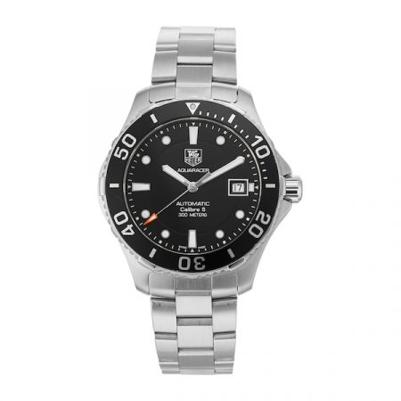 Aquaracer Calibre 5 Black Steel Mens Watch WAN2110.BA0822