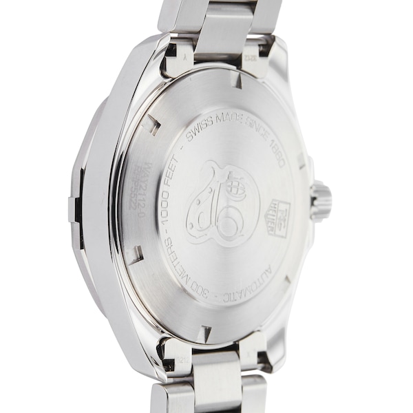 Aquaracer Calibre 5 Blue Steel Mens Watch WAY2112.BA0928 - Image 4