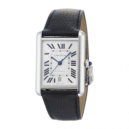Tank Must Extra-Large Silver Steel Mens Watch WSTA0040
