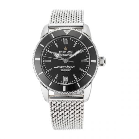 Superocean Heritage B20 Black Steel Mens Watch AB2010121B1A1