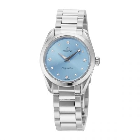 Seamaster Aqua Terra Blue Steel Ladies Watch 220.10.28.60.53.001